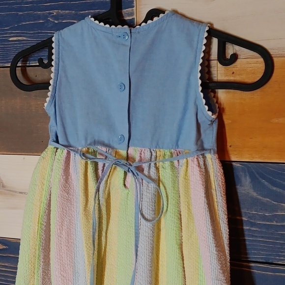 Youngland multicolored spring summer dress 5 - Picture 7 of 7